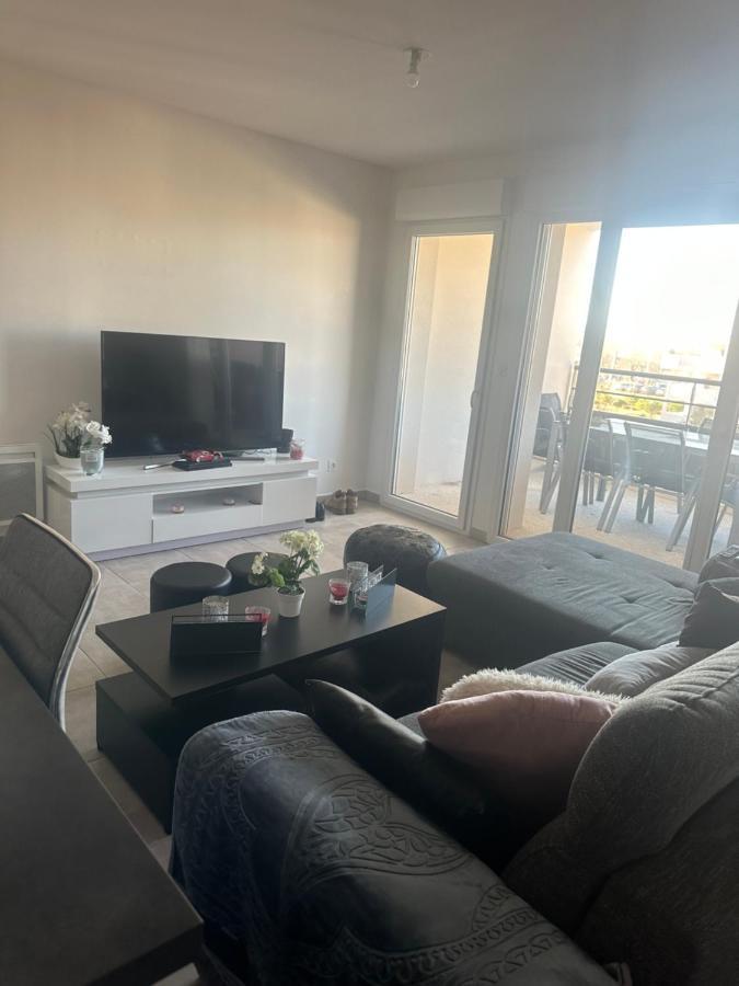 Super Appt 300 M De La Plage Lejlighed Sérignan Eksteriør billede